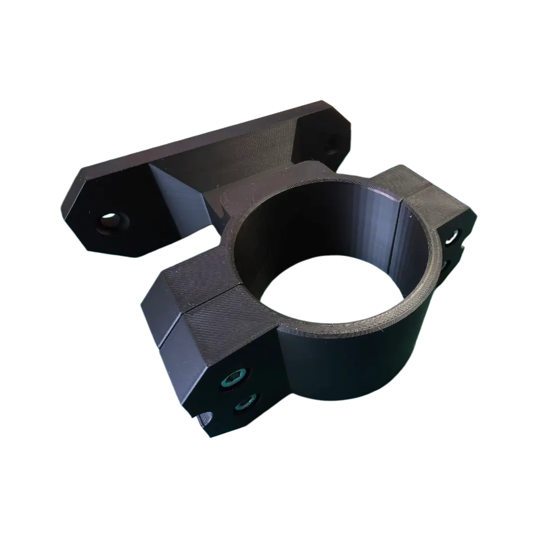 Custom Bespoke Anti-Vibration Table Bracket 3D printed in PETG and TPU