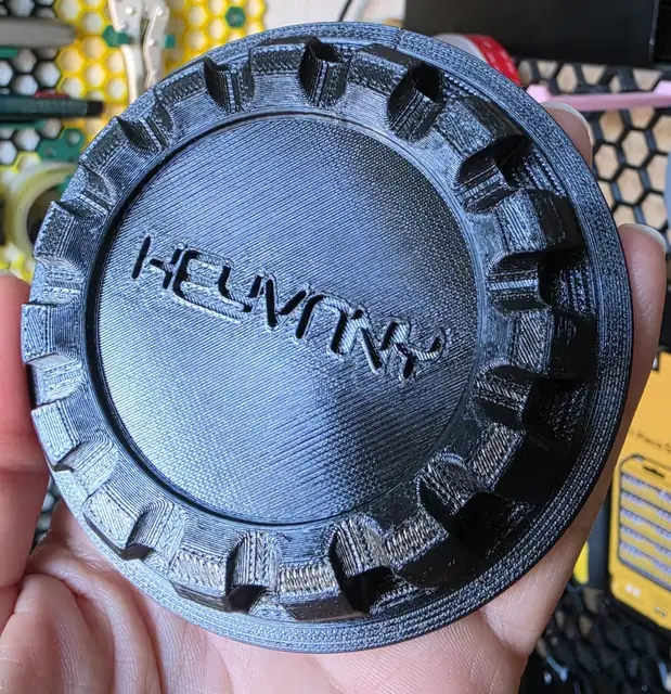 Custom 3D-printed part made for Sid